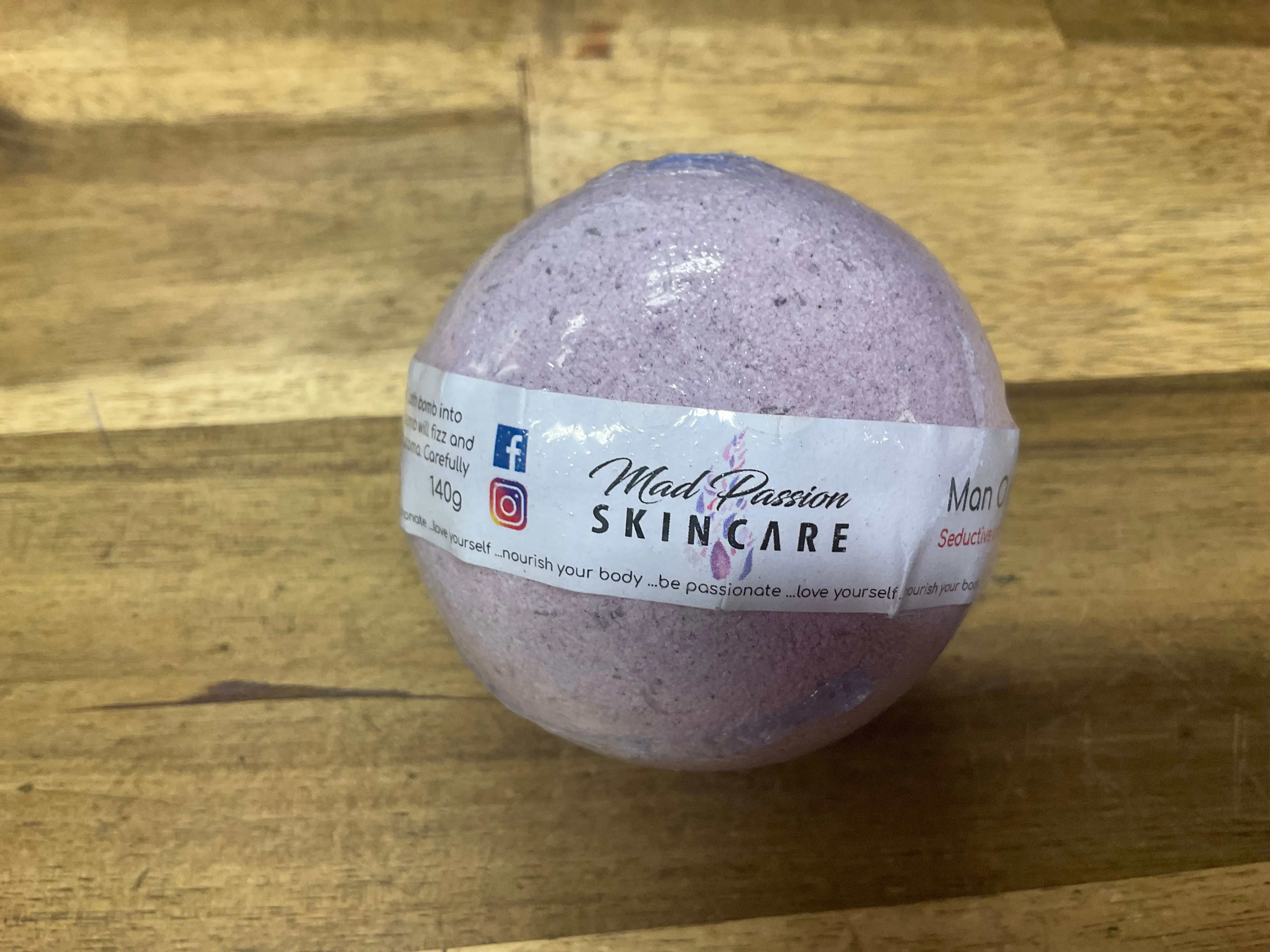 Bath Bomb Man-o-Man