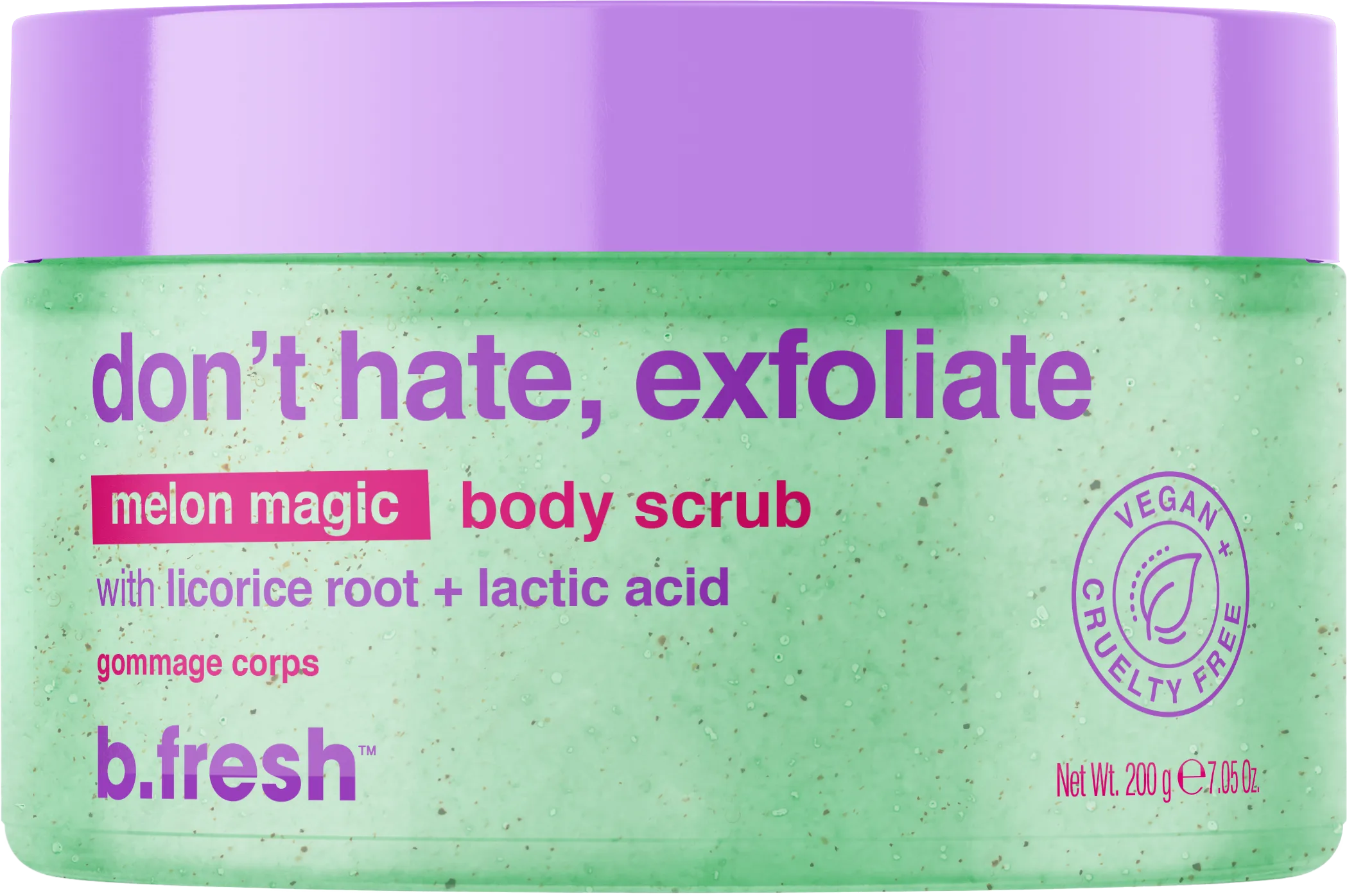 b.fresh Don't Hate Exfoliate Scrub 200G