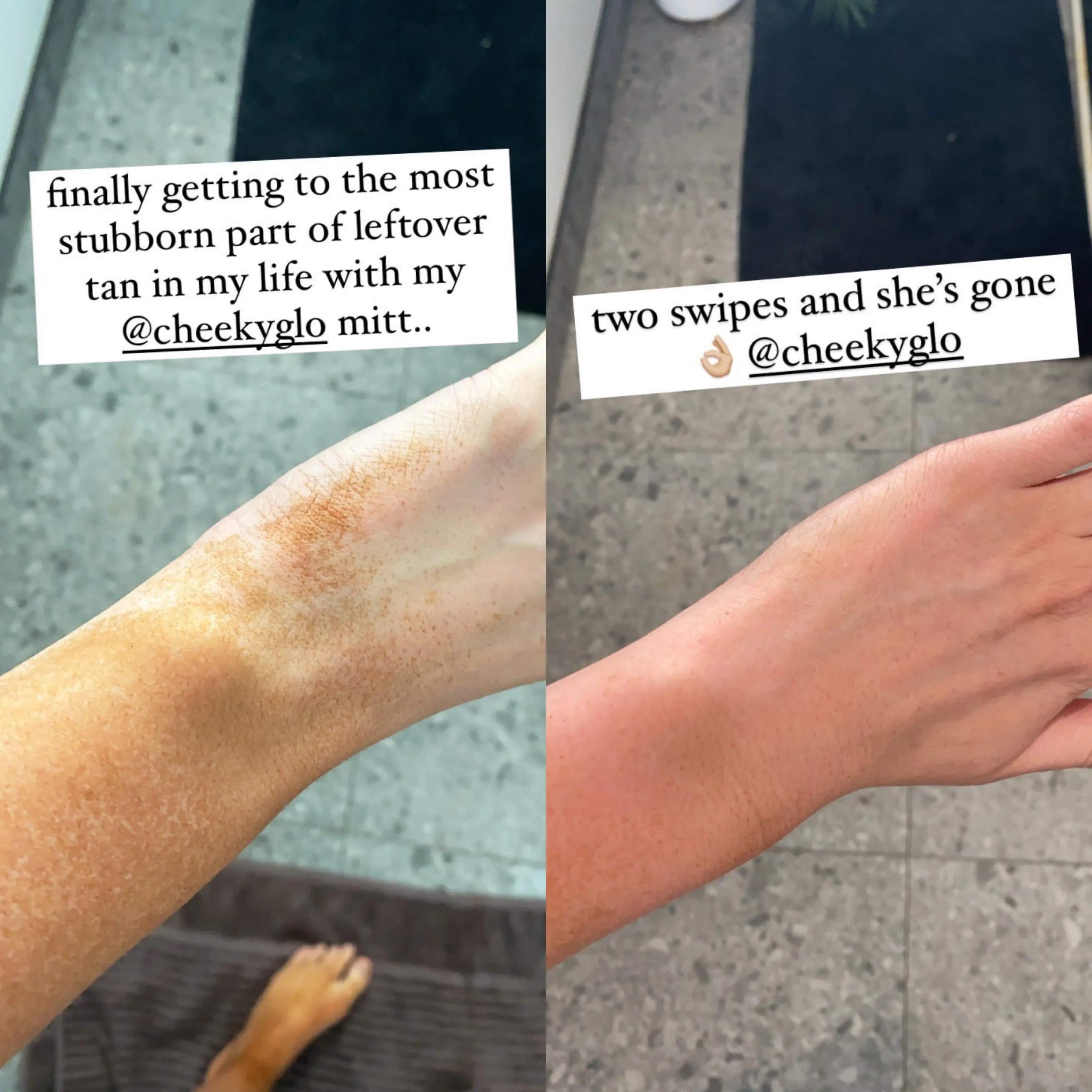 CheekyGlo Exfoliating Glove