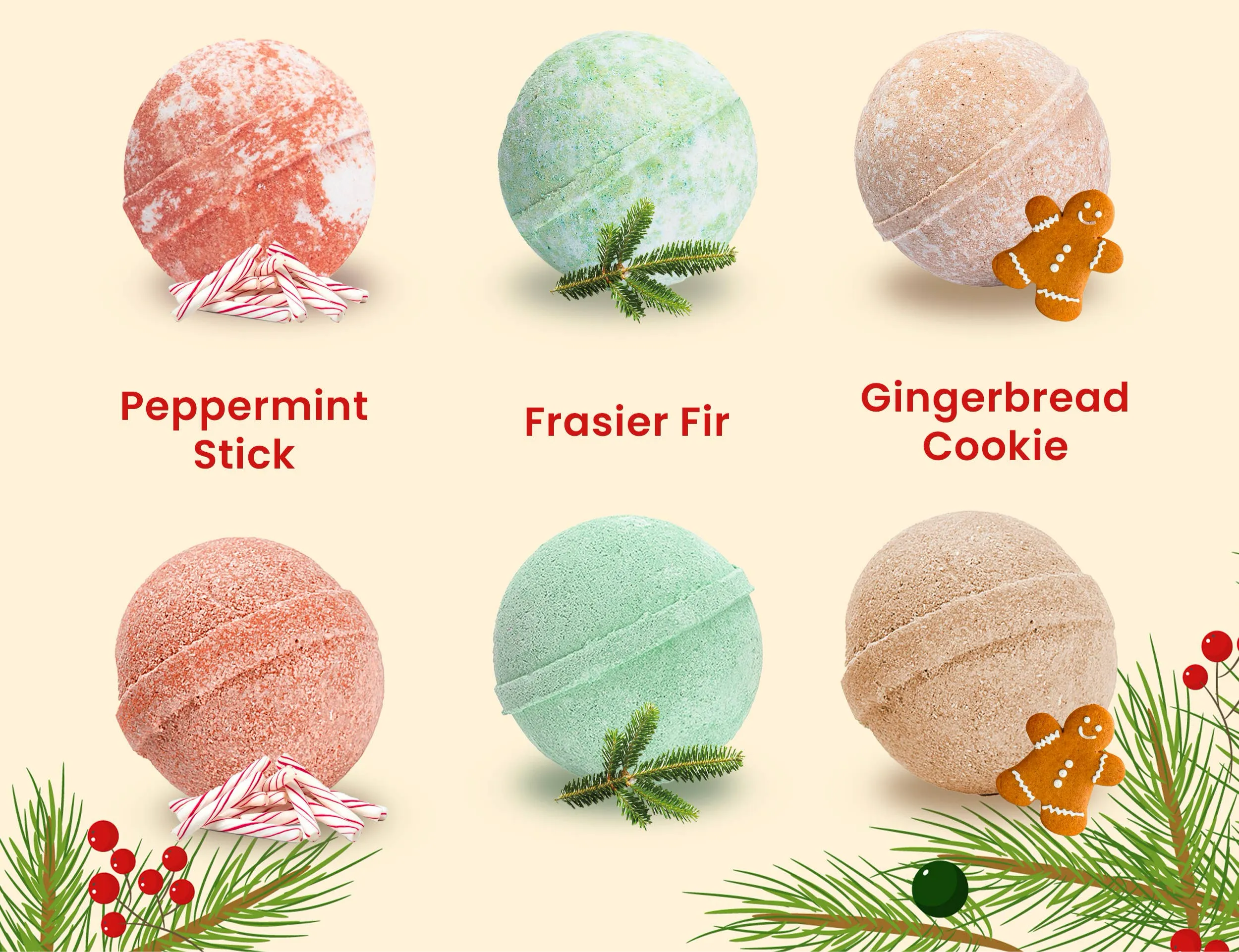 Christmas Bath Bomb with Toy Surprise