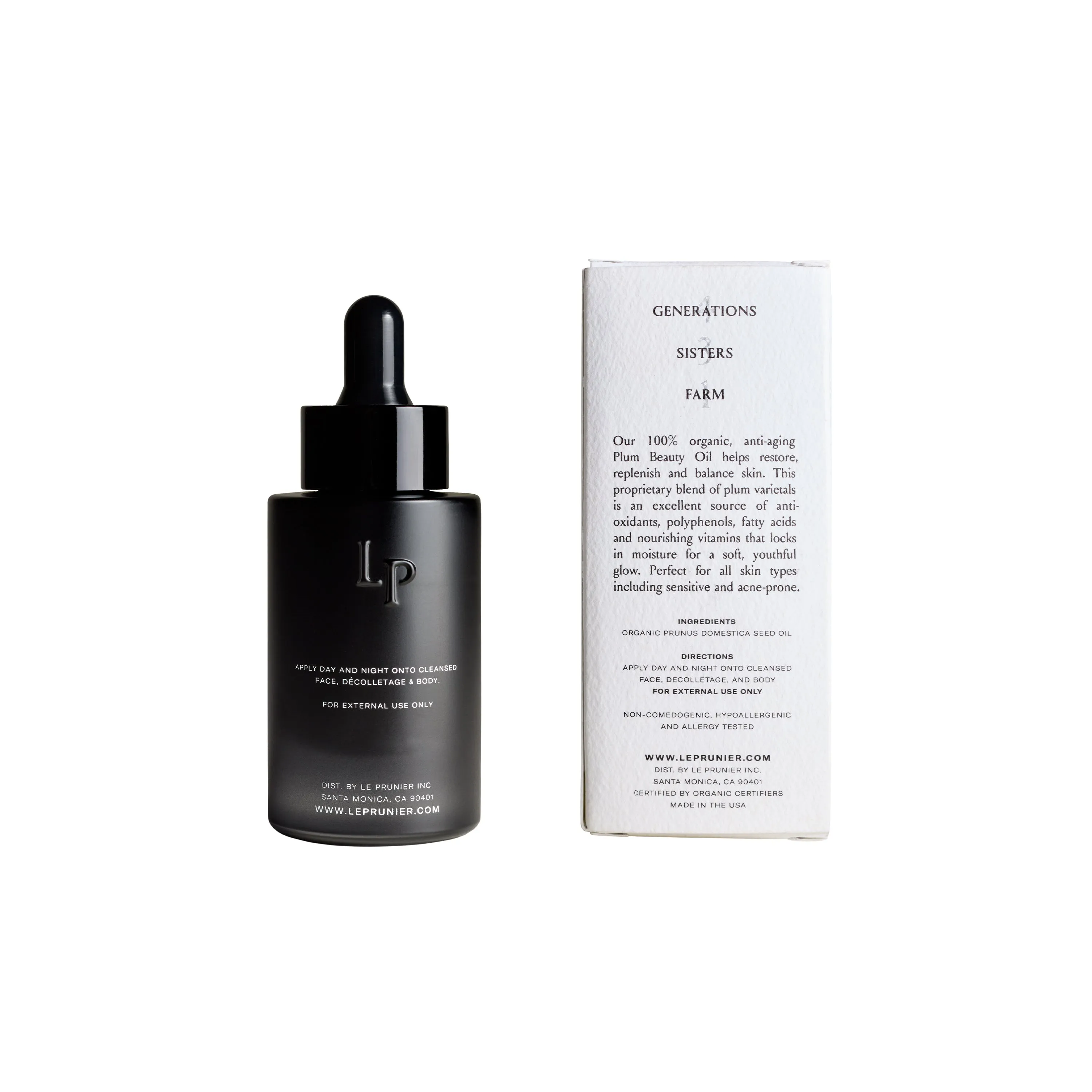 LE PRUNIER - Plum Beauty Oil