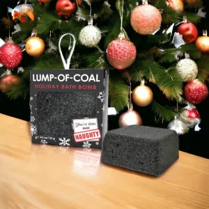 Lump-of-Coal Holiday Bath Bomb