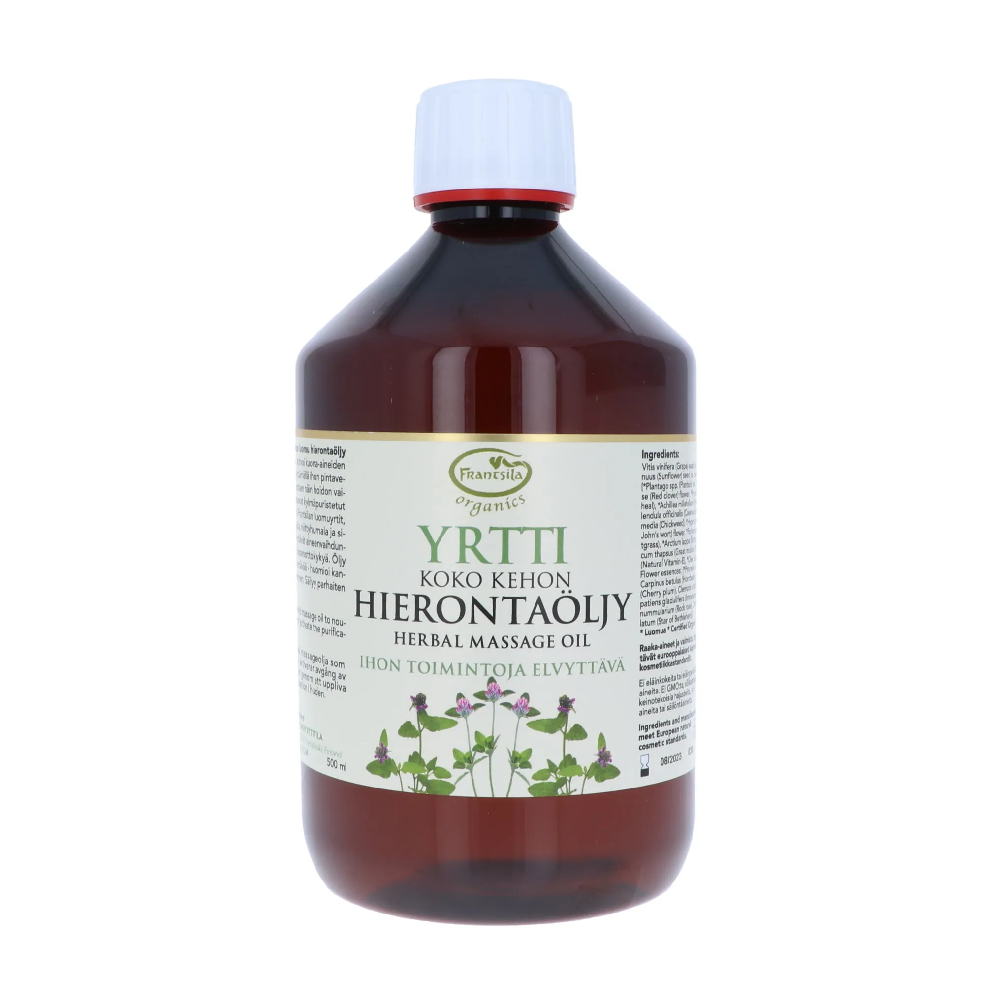 Massage Oil, Herbal, 500 ml