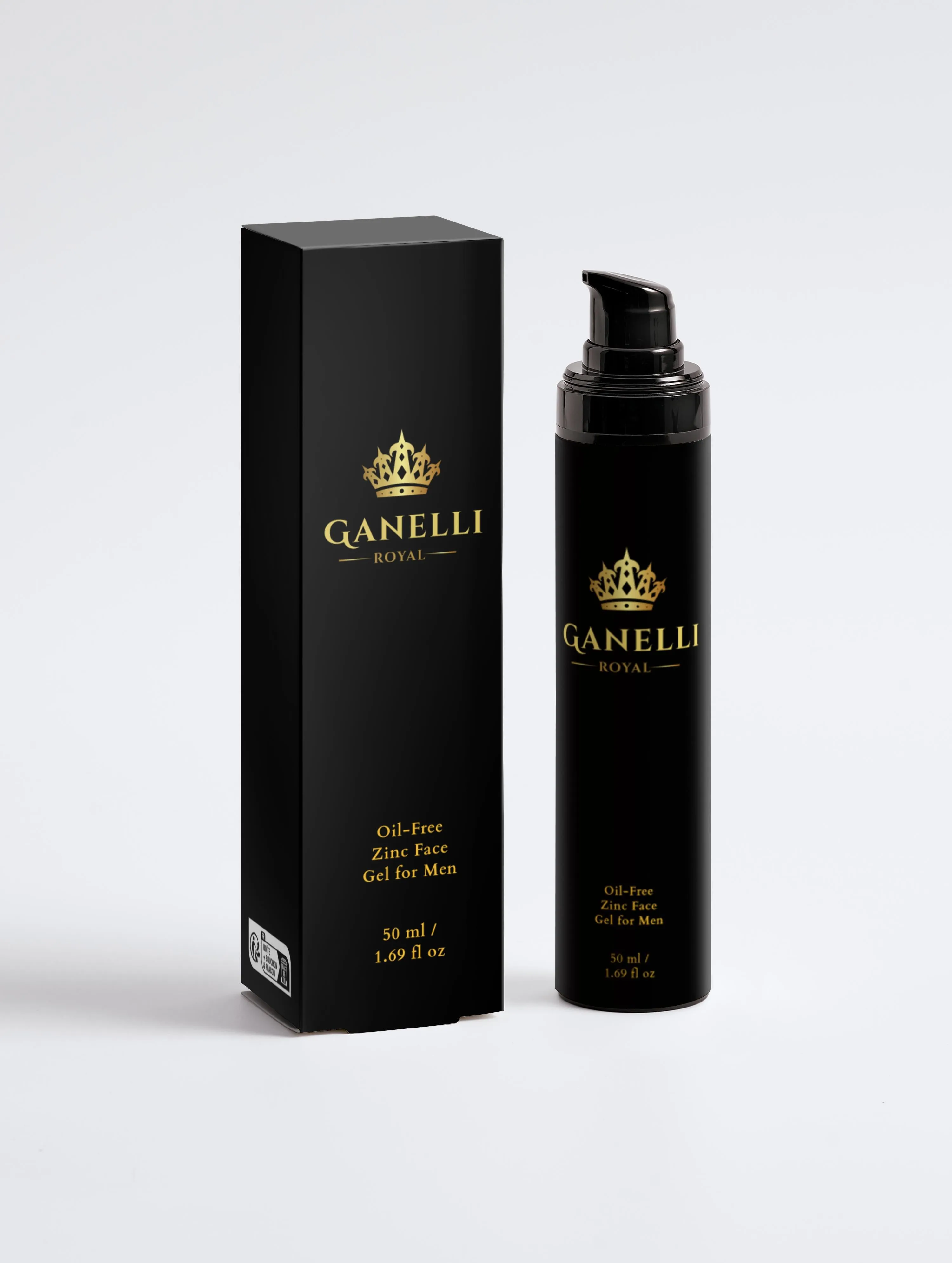 Oil-Free Zinc Face Gel for Men - Ganelli Royal
